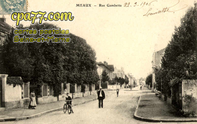 Meaux (Seine-et-Marne) - Rue Gambetta