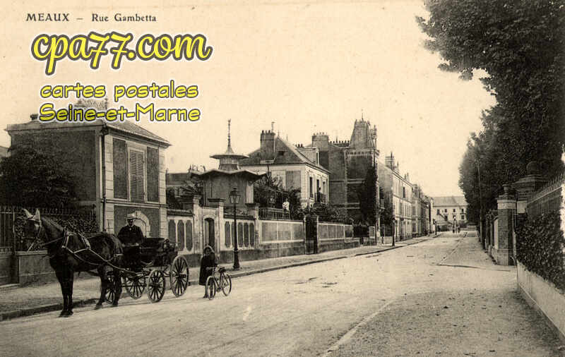 Meaux (Seine-et-Marne) - Rue Gambetta