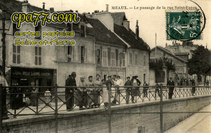 Meaux (Seine-et-Marne) - Le Passage de la Rue Saint-Faron