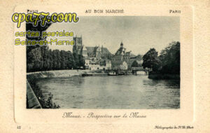 Meaux (Seine-et-Marne) - Perspective sur la Marne