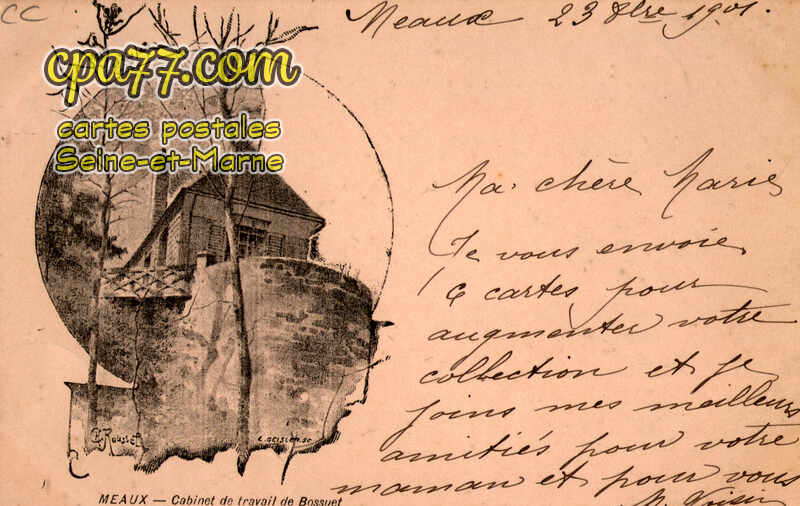 Meaux (Seine-et-Marne) - Cabinet de travail de Bossuet