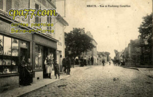 Meaux (Seine-et-Marne) - Rue et Faubourg Cornillon