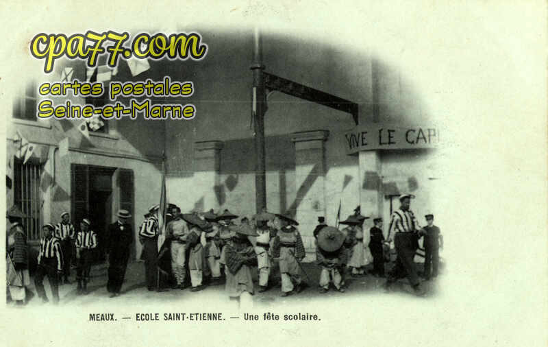 Meaux (Seine-et-Marne) - Ecole Saint-Etienne – Une fête scolaire
