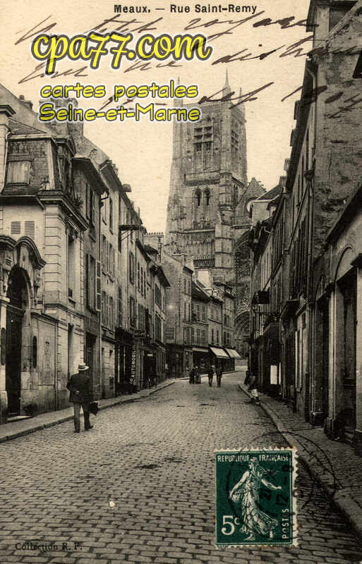 Meaux (Seine-et-Marne) - Rue Saint-Rémy