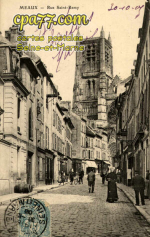 Meaux (Seine-et-Marne) - Rue Saint-Rémy