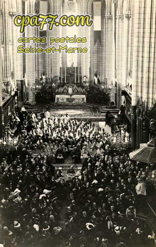 Meaux (Seine-et-Marne) - Oraison, Messe à la Cathédrale