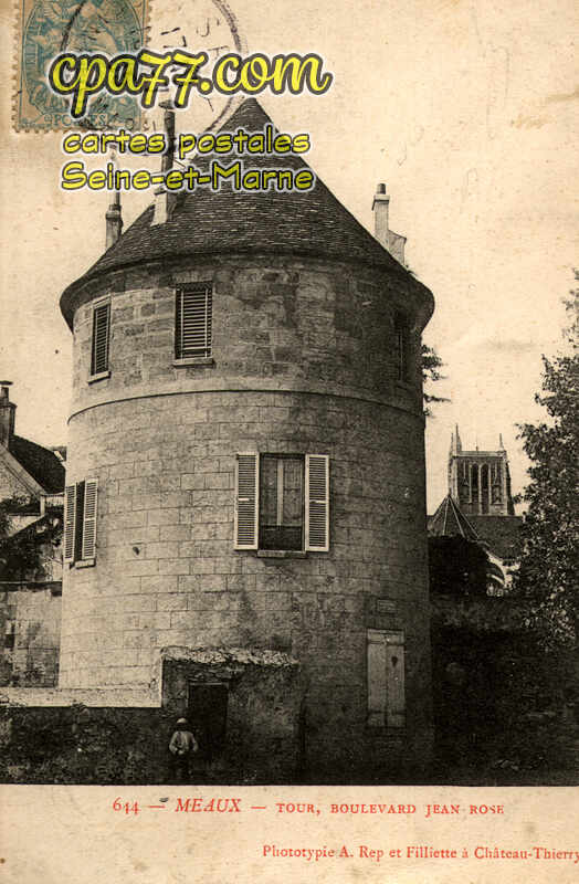 Meaux (Seine-et-Marne) - Tour Boulevard Jean-Rose
