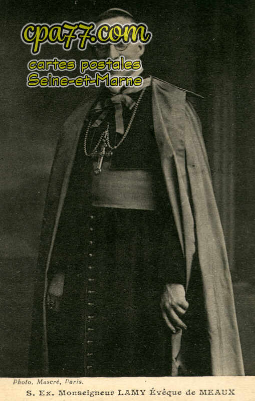 Meaux (Seine-et-Marne) - S.Ex. Monseigneur LAMY Evêque de Meaux