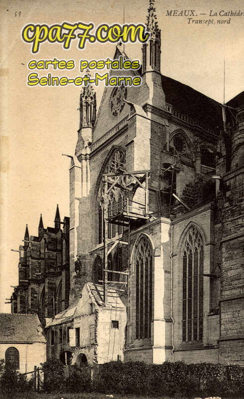 Meaux (Seine-et-Marne) - La Cathédrale, Transept nord