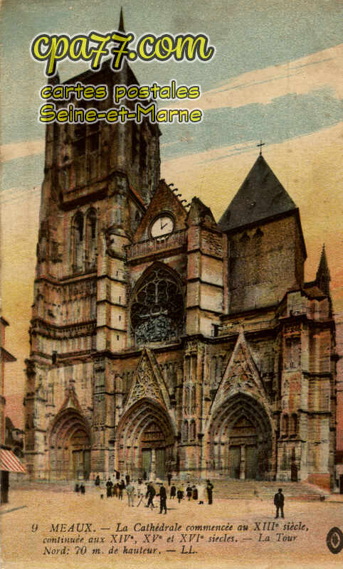 Meaux (Seine-et-Marne) - La Cathédrale