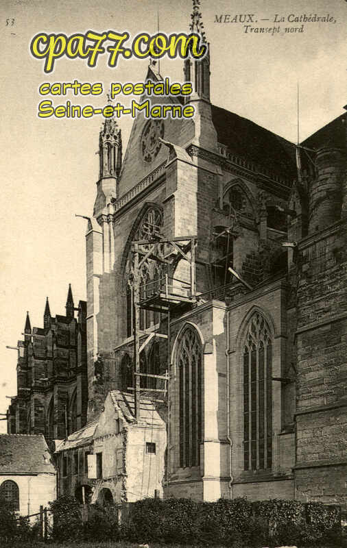 Meaux (Seine-et-Marne) - La Cathédrale, Transept nord
