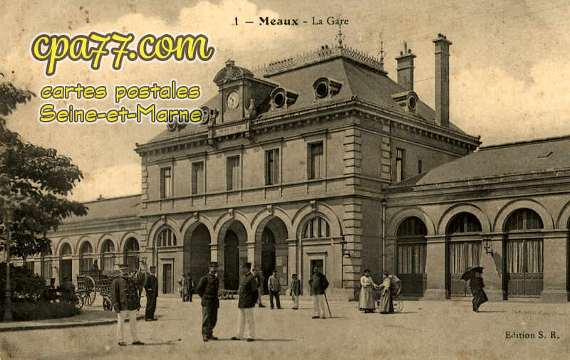 Meaux (Seine-et-Marne) - La Gare