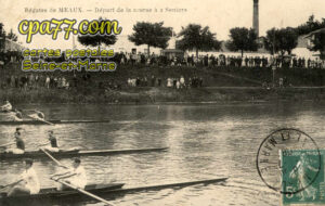 Meaux (Seine-et-Marne) - Départ de la course à 2 Seniors