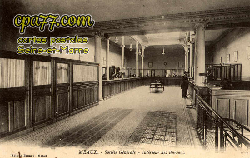 Meaux (Seine-et-Marne) - Société Générale – Intérieur des Bureaux