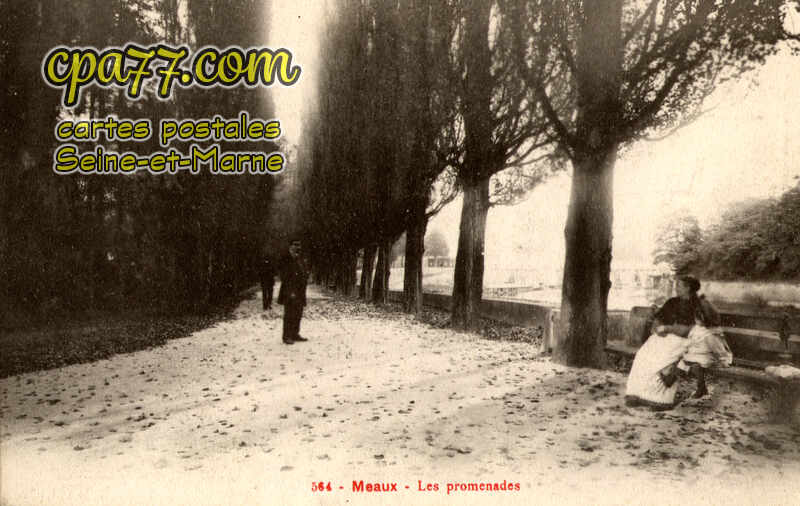 Meaux (Seine-et-Marne) - Les promenades