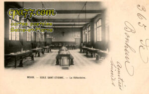 Meaux (Seine-et-Marne) - Ecole Saint-Etienne – Le réfectoire