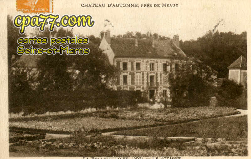 Meaux (Seine-et-Marne) - La Bellevilloise, 1920 – Le Potager
