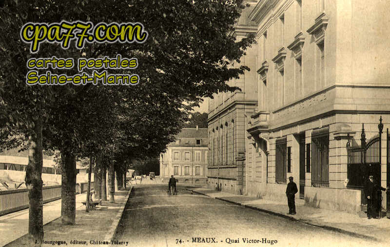 Meaux (Seine-et-Marne) - Quai Victor Hugo