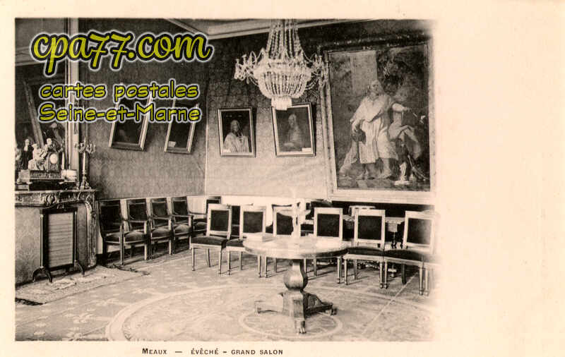 Meaux (Seine-et-Marne) - Evêché – Grand salon