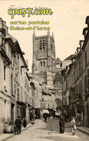 Meaux (Seine-et-Marne) - Rue St Rémy
