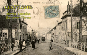 Meaux (Seine-et-Marne) - Rue du Cornillon