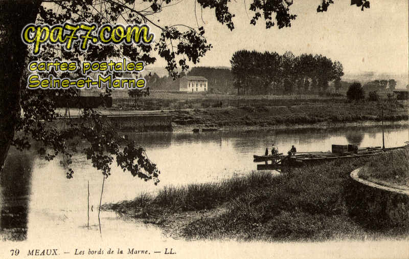 Meaux (Seine-et-Marne) - Les bords de la Marne