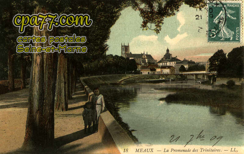 Meaux (Seine-et-Marne) - La Promenade des Trinitaires