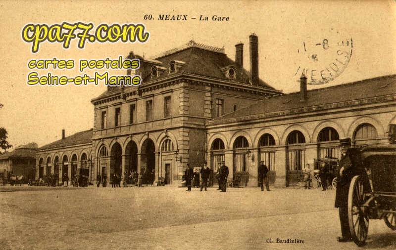Meaux (Seine-et-Marne) - La Gare