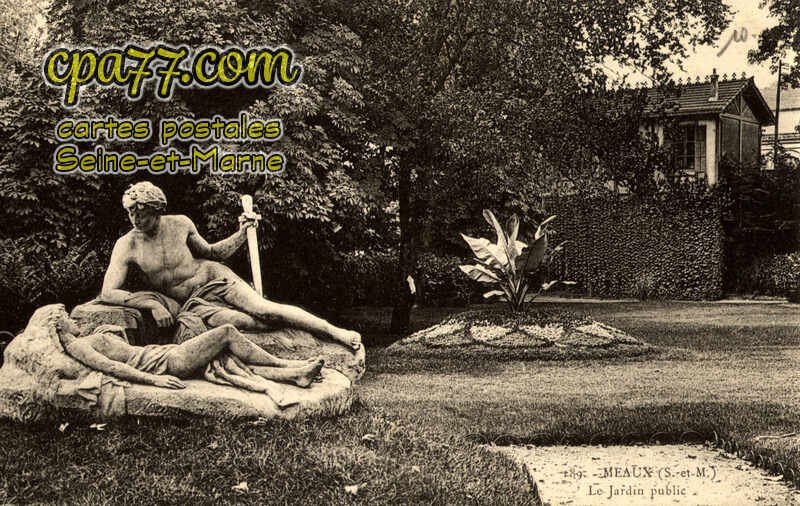 Meaux (Seine-et-Marne) - Le Jardin Public