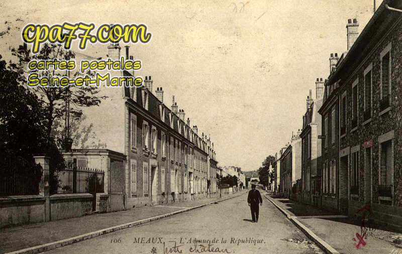 Meaux (Seine-et-Marne) - L&rsquo;Avenue de la République