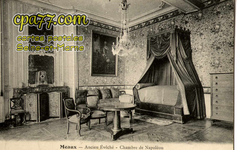 Meaux (Seine-et-Marne) - Ancien Evêché – Chambre de Napoléon