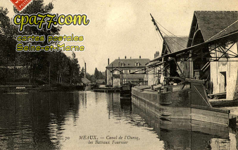 Meaux (Seine-et-Marne) - Canal de l&rsquo;Ourcq – Les Bateaux Fournier