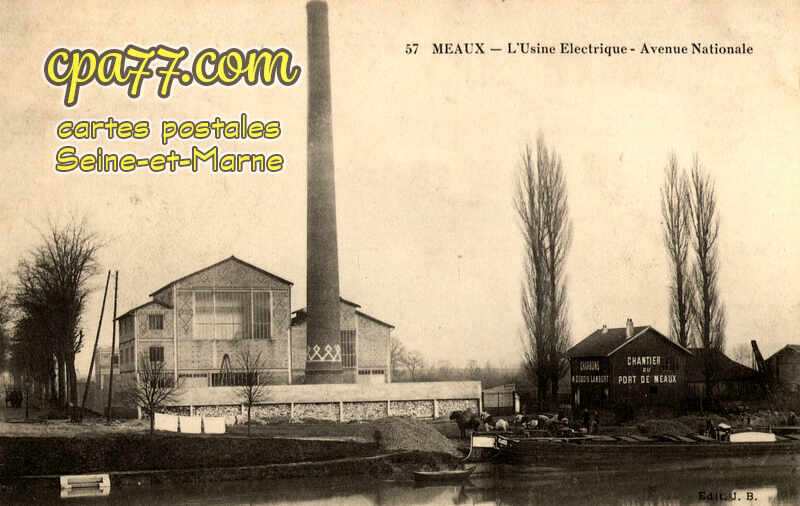 Meaux (Seine-et-Marne) - L&rsquo;Usine Electrique – Avenue Nationale