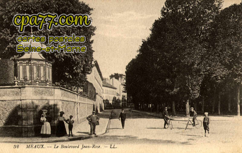 Meaux (Seine-et-Marne) - Le Boulevard Jean Rose
