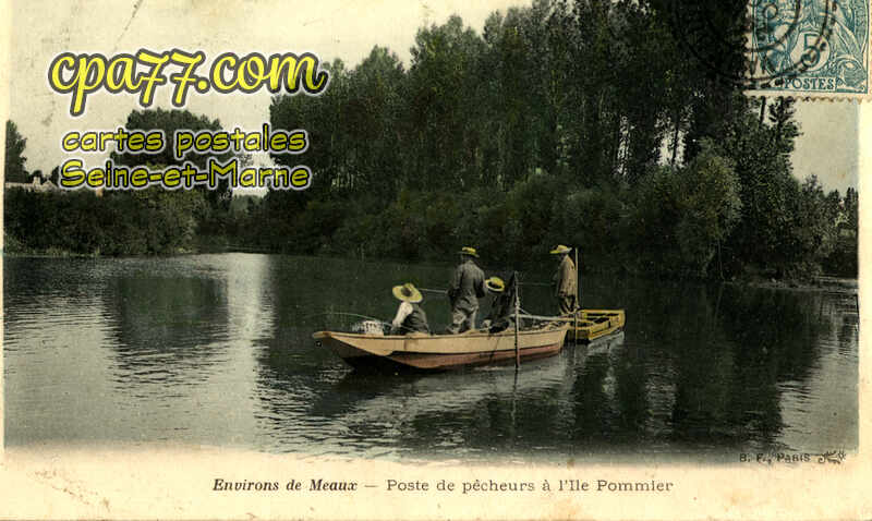 Meaux (Seine-et-Marne) - Poste de Pêcheurs à l&rsquo;Ile Pommier