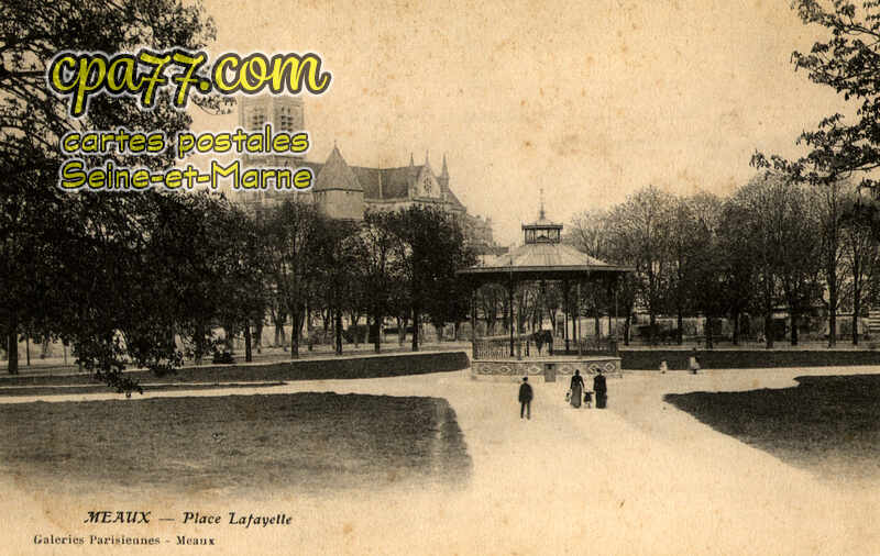 Meaux (Seine-et-Marne) - Place Lafayette