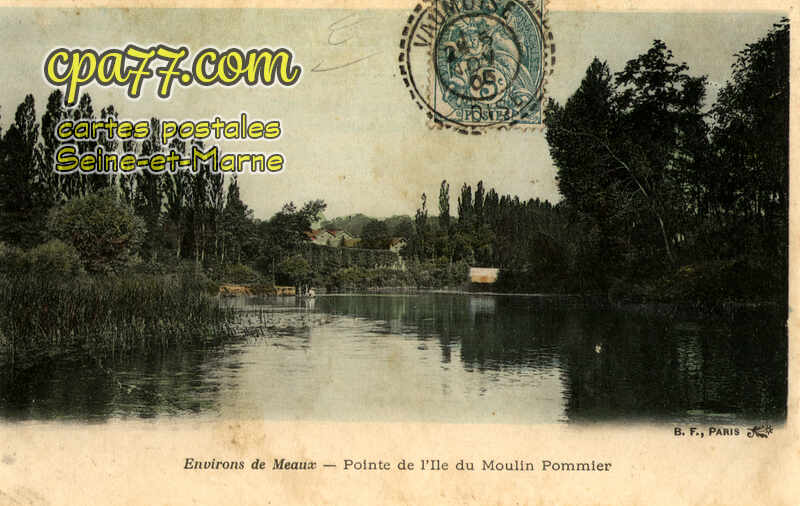 Meaux (Seine-et-Marne) - Pointe de l&rsquo;Ile du Moulin Pommier