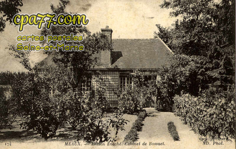 Meaux (Seine-et-Marne) - Ancien Evêché – Cabinet de Bossuet