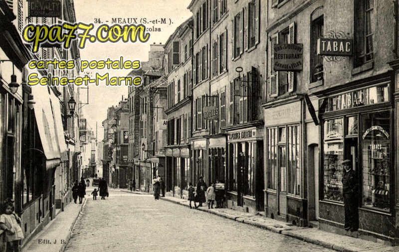 Meaux (Seine-et-Marne) - Rue Saint-Nicolas