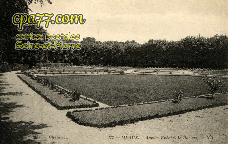Meaux (Seine-et-Marne) - Ancien Evêché – Le Parterre