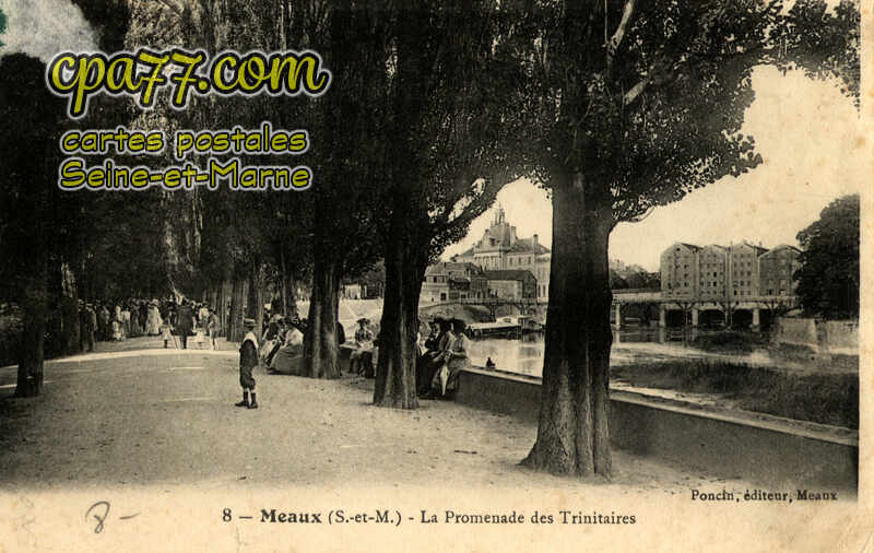 Meaux (Seine-et-Marne) - La Promenade des Trinitaires