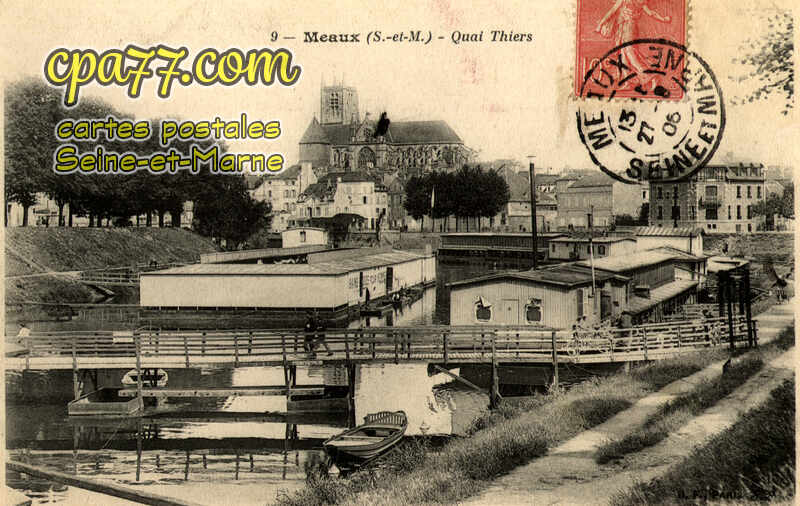 Meaux (Seine-et-Marne) - Quai Thiers