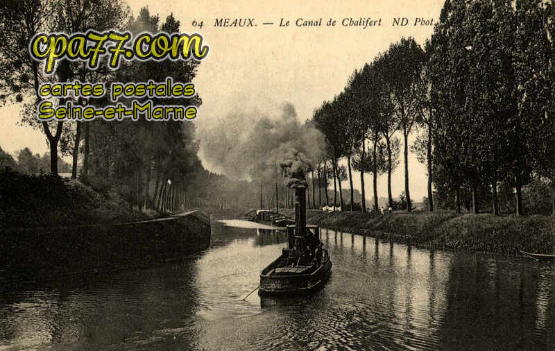 Meaux (Seine-et-Marne) - Le Canal de Chalifert