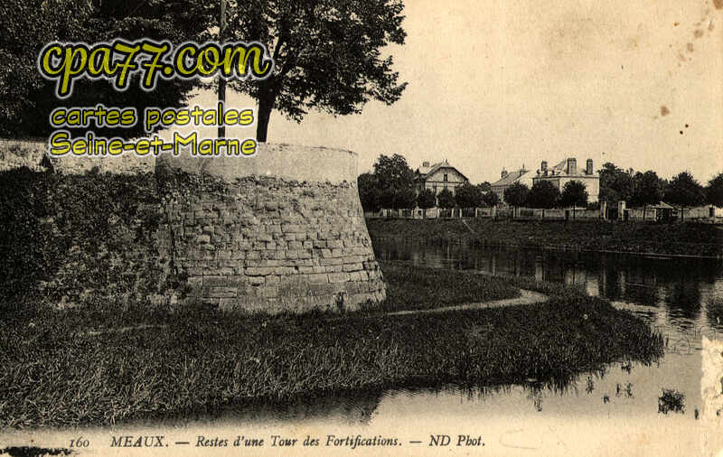 Meaux (Seine-et-Marne) - Restes d&rsquo;une Tour des Fortifications