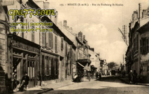 Meaux (Seine-et-Marne) - Rue du Faubourg St-Nicolas