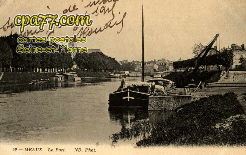 Meaux (Seine-et-Marne) - Le Port