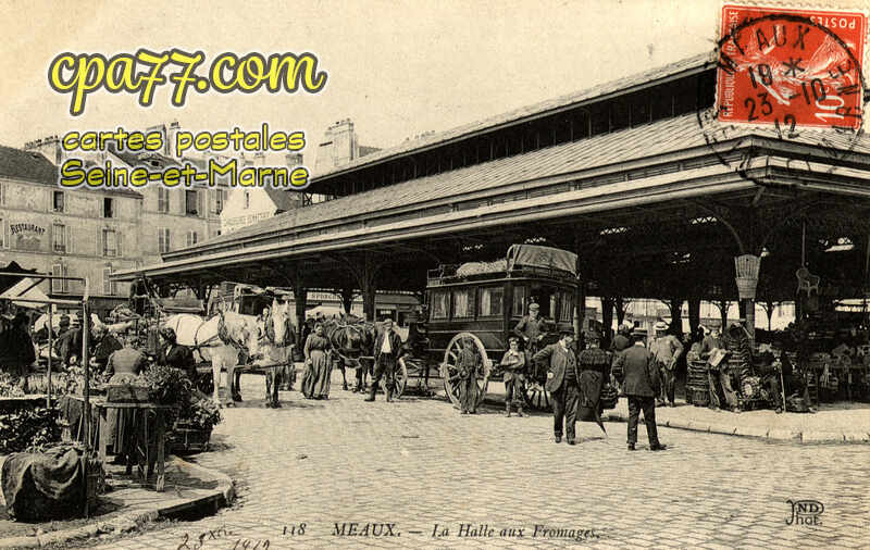 Meaux (Seine-et-Marne) - La Halle aux Fromages