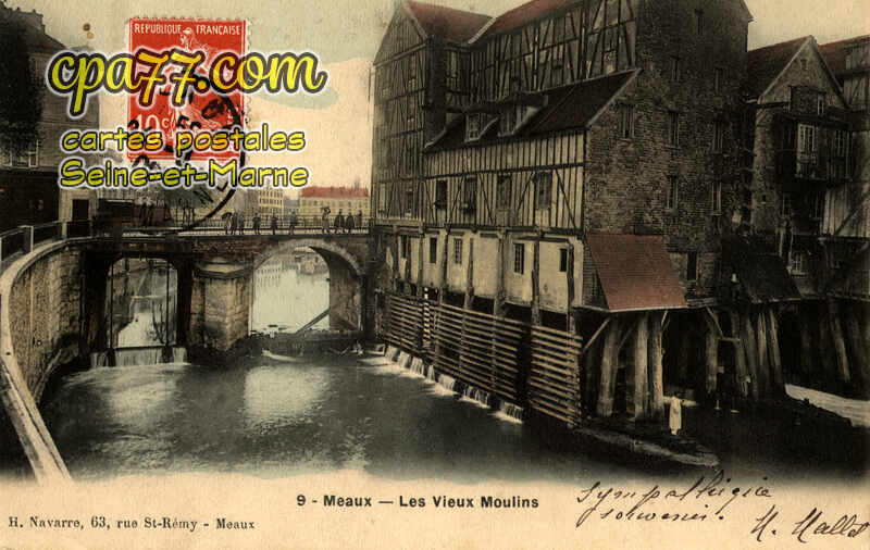 Meaux (Seine-et-Marne) - Les Vieux Moulins