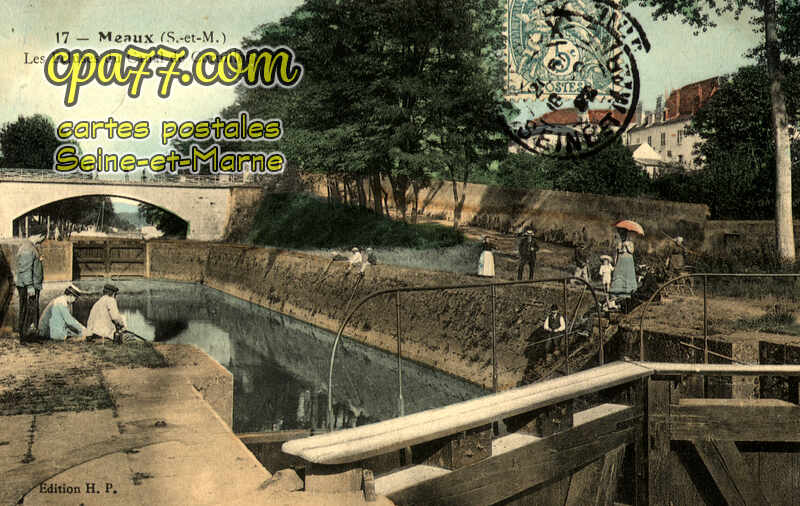 Meaux (Seine-et-Marne) - Les Ecluses du Canal de Cornillon