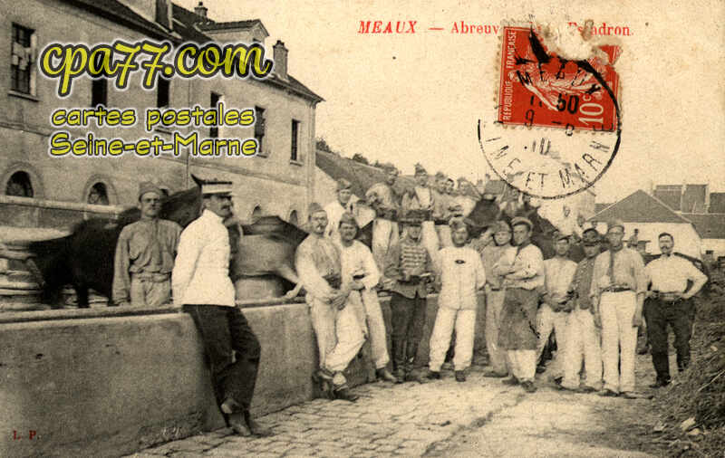 Meaux (Seine-et-Marne) - Abreuvoir de l&rsquo;Escadron